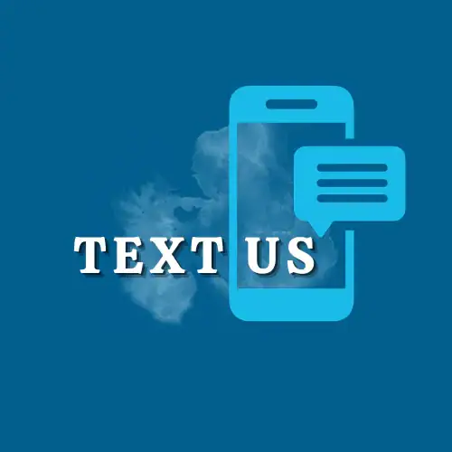 Text Us Blue Background Greater Bridgeport Planning Region Connecticut