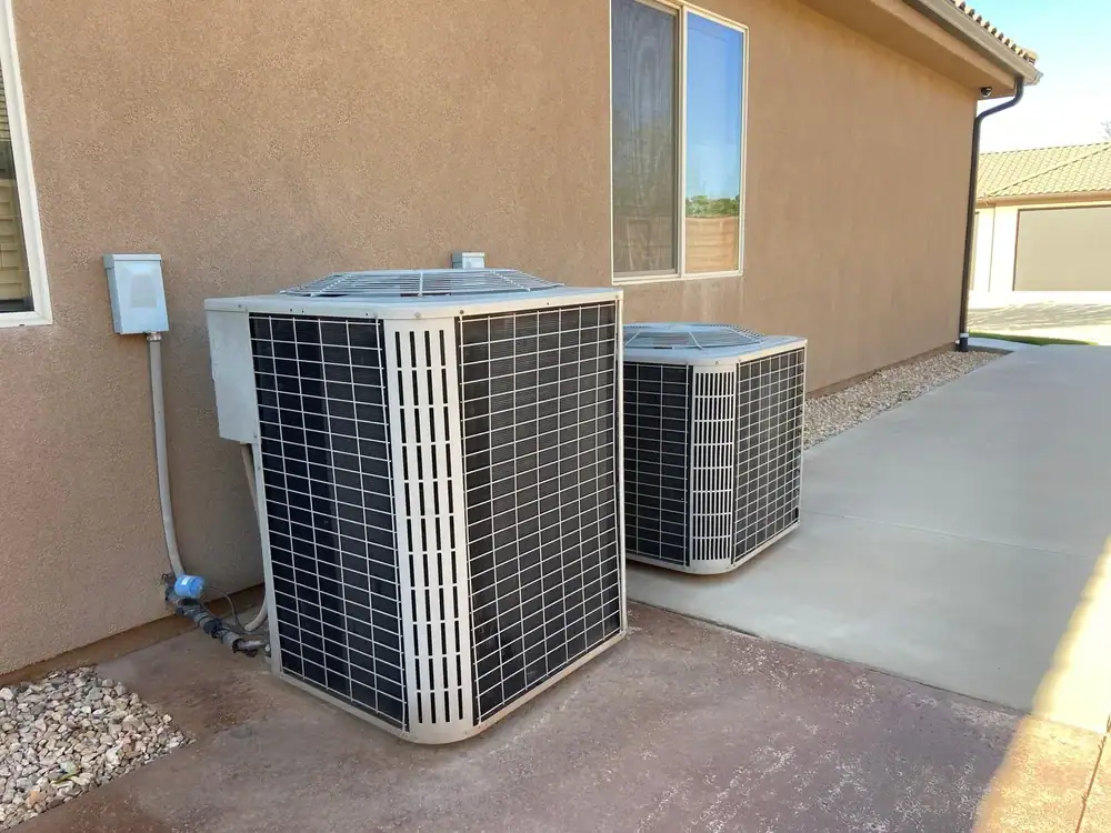 Two Ac Units Dryscape Greater Bridgeport Planning Region Connecticut